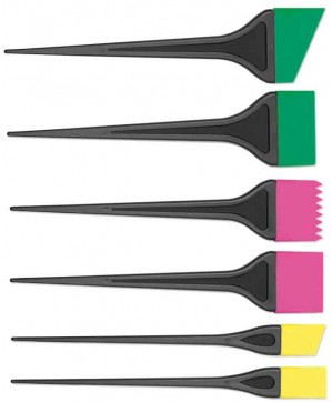 Pinceau Technique Silicone Kit 6Pcs Pm+Mm+Gm