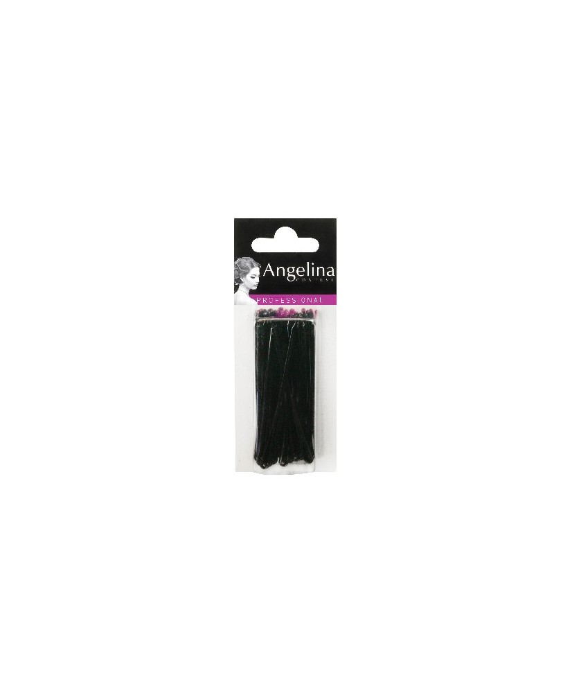 Epingles droites/perlées Kifix noir (4.5cm) x50