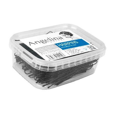 Epingles ondulées/perlées Kifix noir (7cm) 250gr