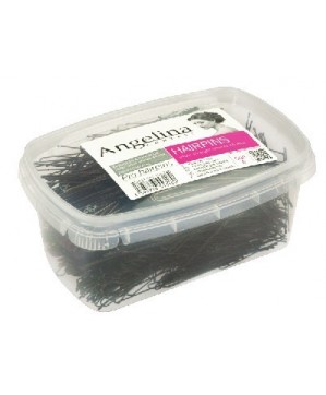 Epingles droites/perlées Kifix noir (4,5cm) 500gr