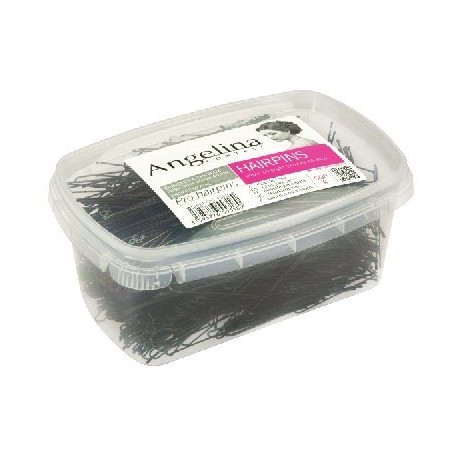 Epingles droites/perlées Kifix noir (4,5cm) 500gr