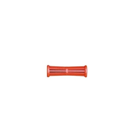 Mini Bigoudis yoyo rouge (60x14mm) x12