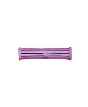 Mini Bigoudis yoyo violet (80x19mm)  x12