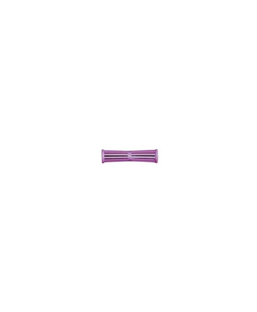 Mini Bigoudis yoyo violet (80x19mm)  x12