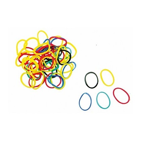 Elastic Bracelet Mini Multicolor 16Mm Sach.100Gr