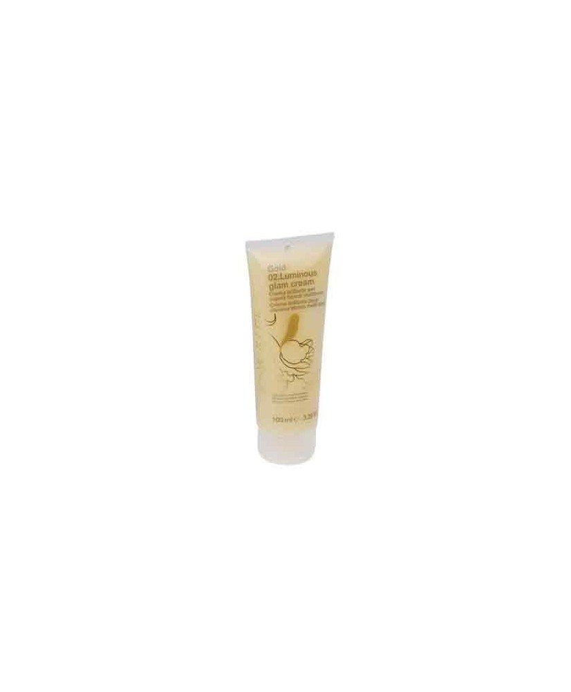 Gold Luminous Glam Cream Tube 100ml - Farmavita