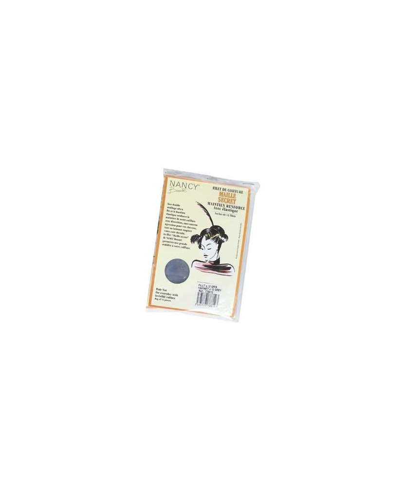 Filet Nancy Maillex12 Gris  Coiffure