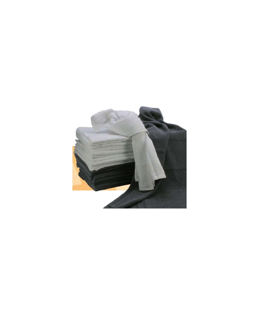 Serviettes microfibre blanches (50x90cm) x12
