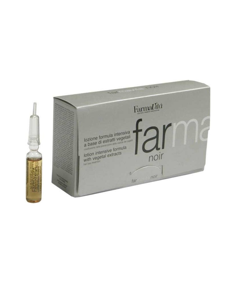 Soin Noir Antichut 8ml x 12 Ampoules - Farmavita