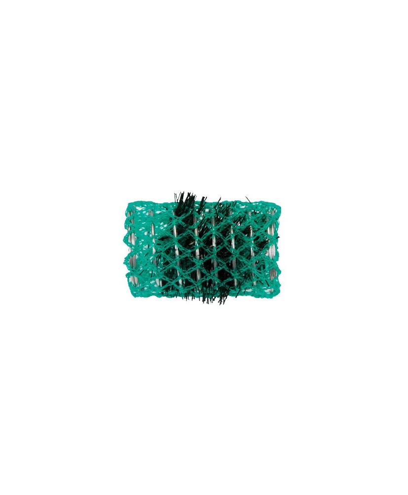 Rx Tulle Brosse vert Teckno 30Mm court 42Mn X12