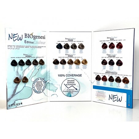 Eau-de-Couleur Nuancier 27 mechesColoration poudre