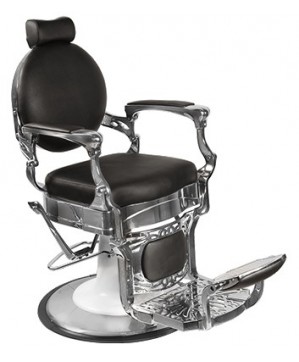 FAUT.ANTIKA-1885 Pompe Silver-Black BARBER