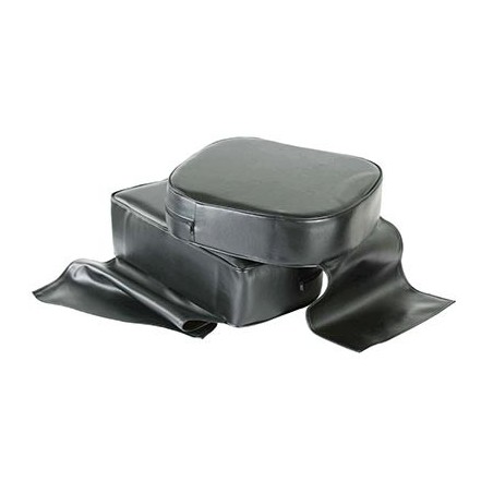 Pouf de fauteuil pour enfant  Midi Noir (10 cm)