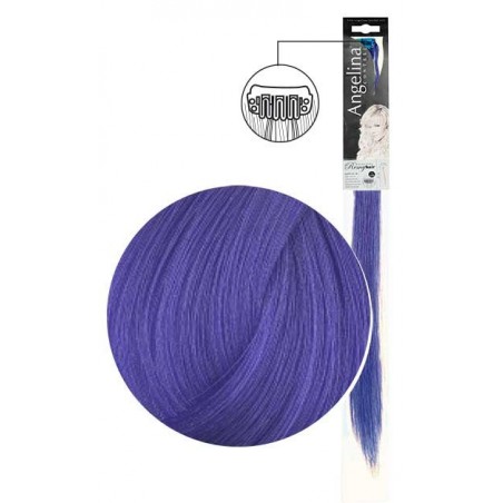 Mèche Ag-Ct Remyhair Clip Bleu       3X45Cmx1