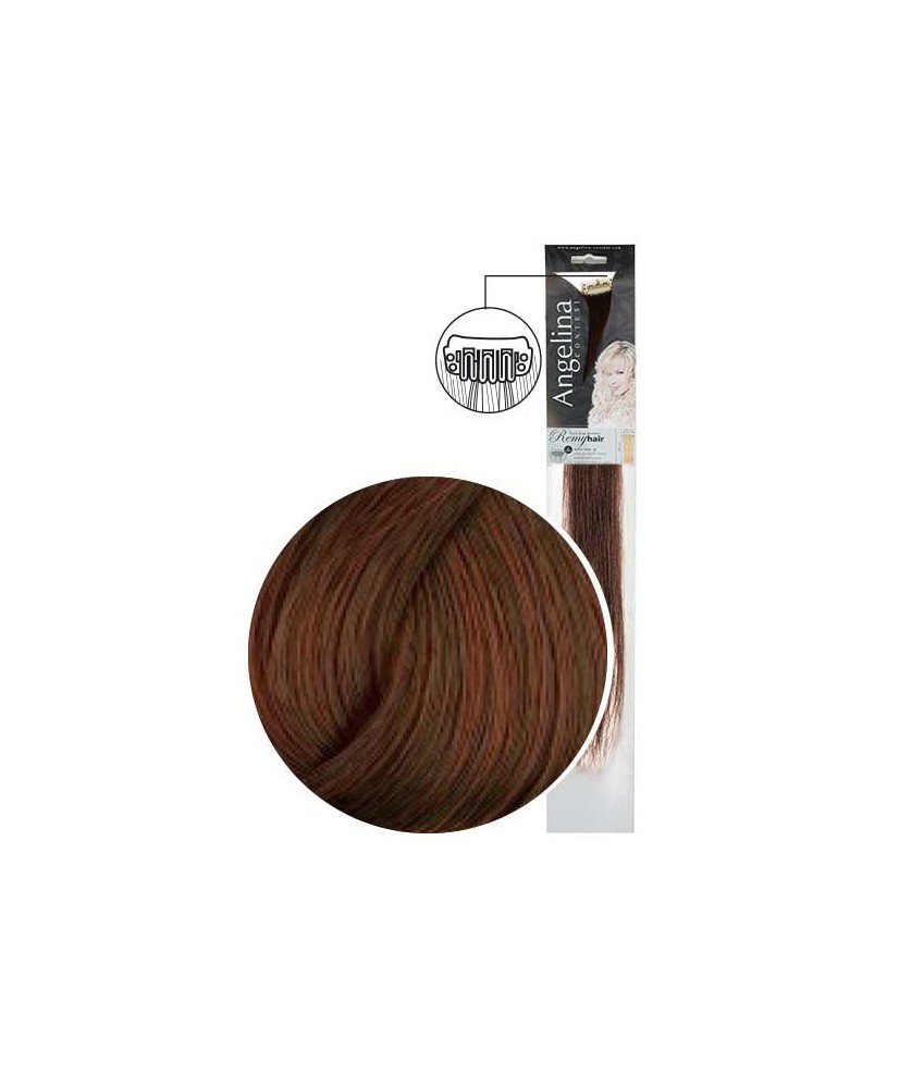 Mèche Ag-Ct Remyhair 2 Clips 8 6     7X45Cm X1