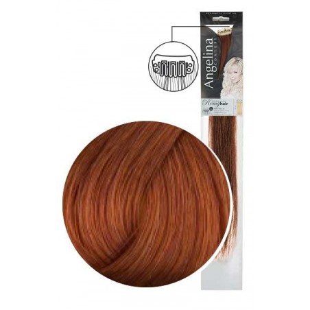 Mèche Ag-Ct Remyhair 2 Clips 33 7,35  7X45Cm X1