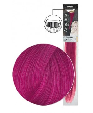 Mèche Ag-Ct Remyhair 2 Clips Fushia   7X45Cm X1