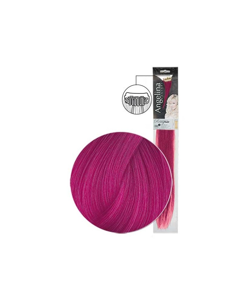 Mèche Ag-Ct Remyhair 2 Clips Fushia   7X45Cm X1