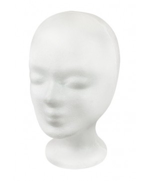 Tête Polystirene Belfi Blanche