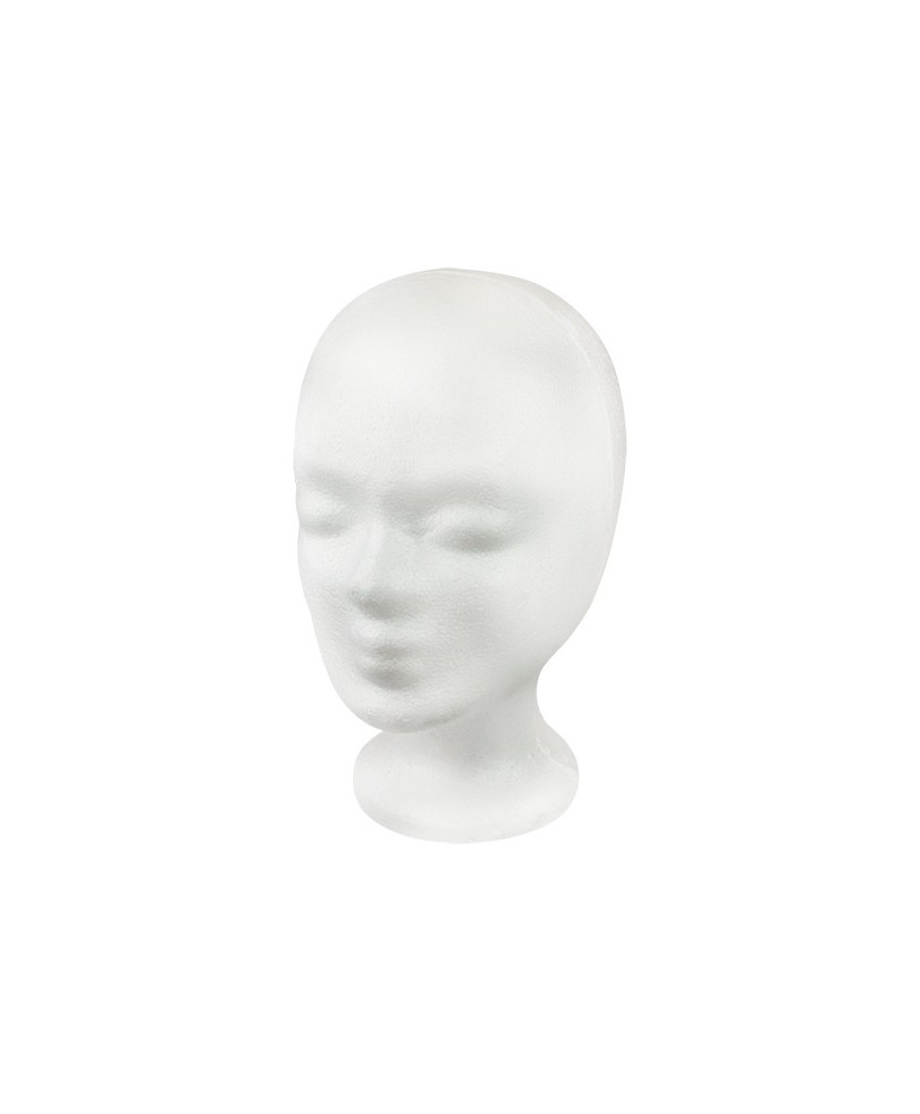 Tête Polystirene Belfi Blanche