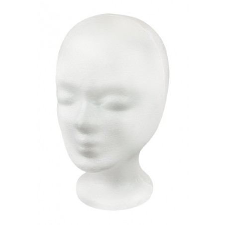 Tête Polystirene Belfi Blanche