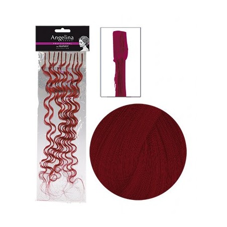 Mèches Naturelles Ringx10 Wavy 19 Rouge