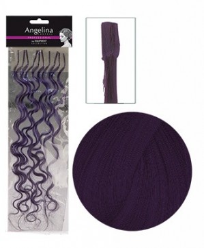 Mèches Naturelles Ringx10 Wavy 27 Violet