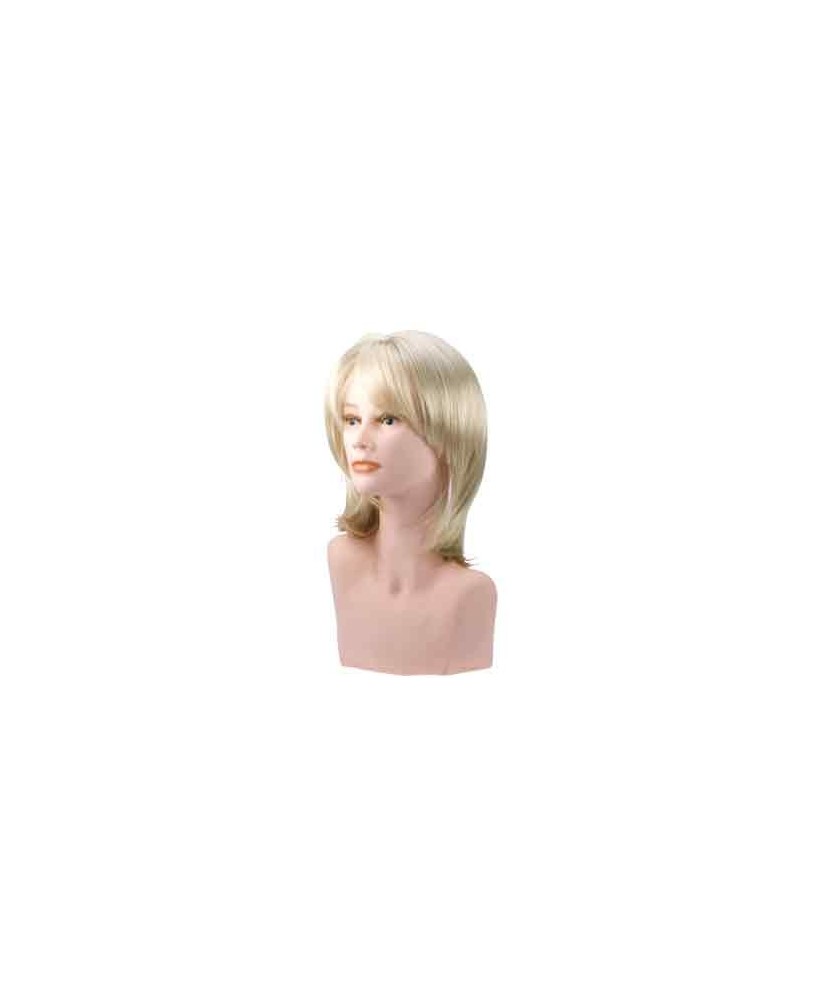 Perruque Maria Mi-Lg Blond Platine 11 (35cm)