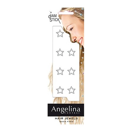 Ornements de coiffure 8 Etoila Crystal (2mm)