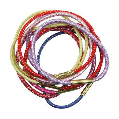 X-Elastique Gaine Multicolor Ponytail  x10 (45 mm)