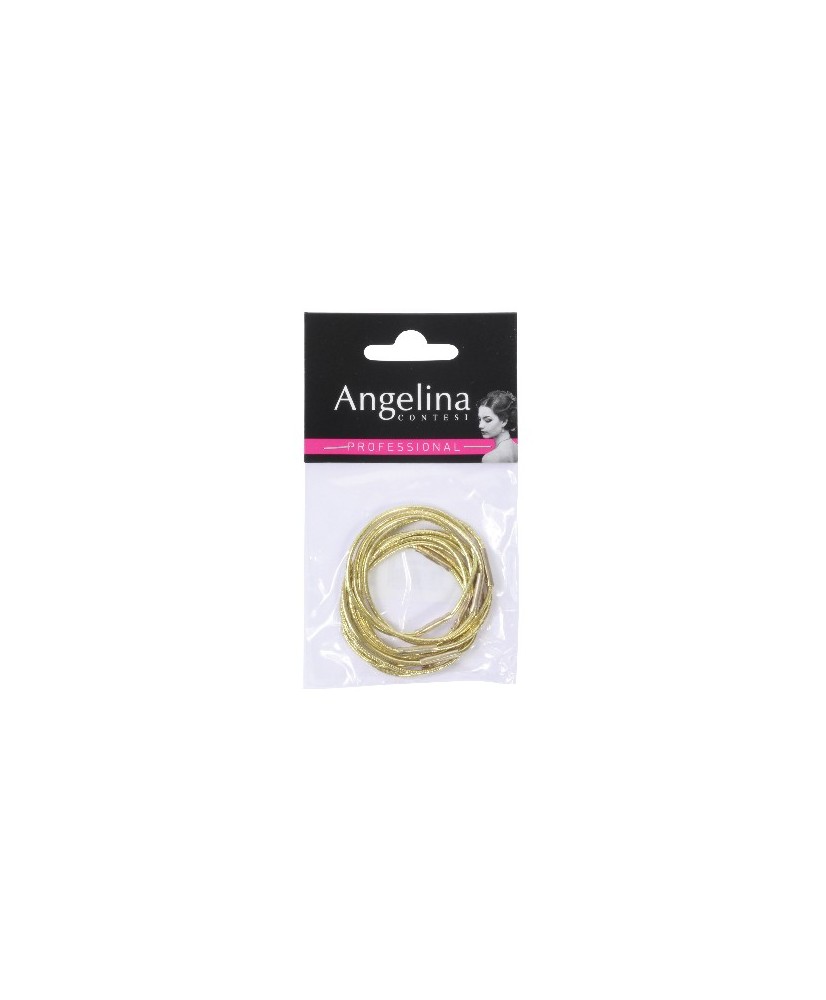 Elastique Gaine Or Ponytails x10 (45mm) ANGELINA C