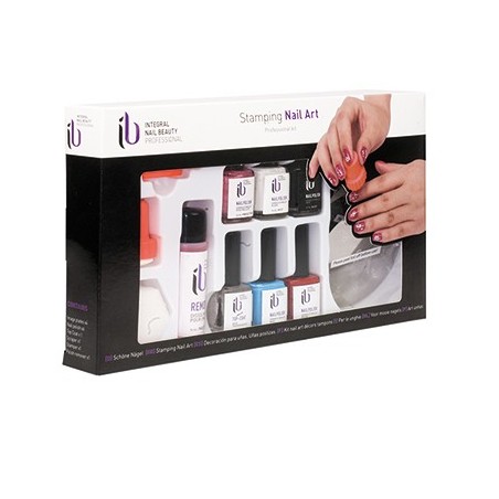 Sina-Manuc Kit Stamping Tamponage Nail Art 14Pc