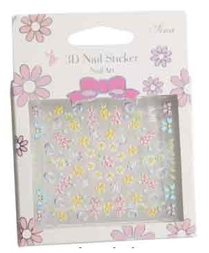 Décor Ongle Fleur Multi A38 - SINA