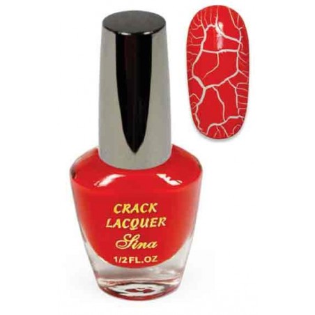 Vernis Crak Rouge (14ml) - SINA