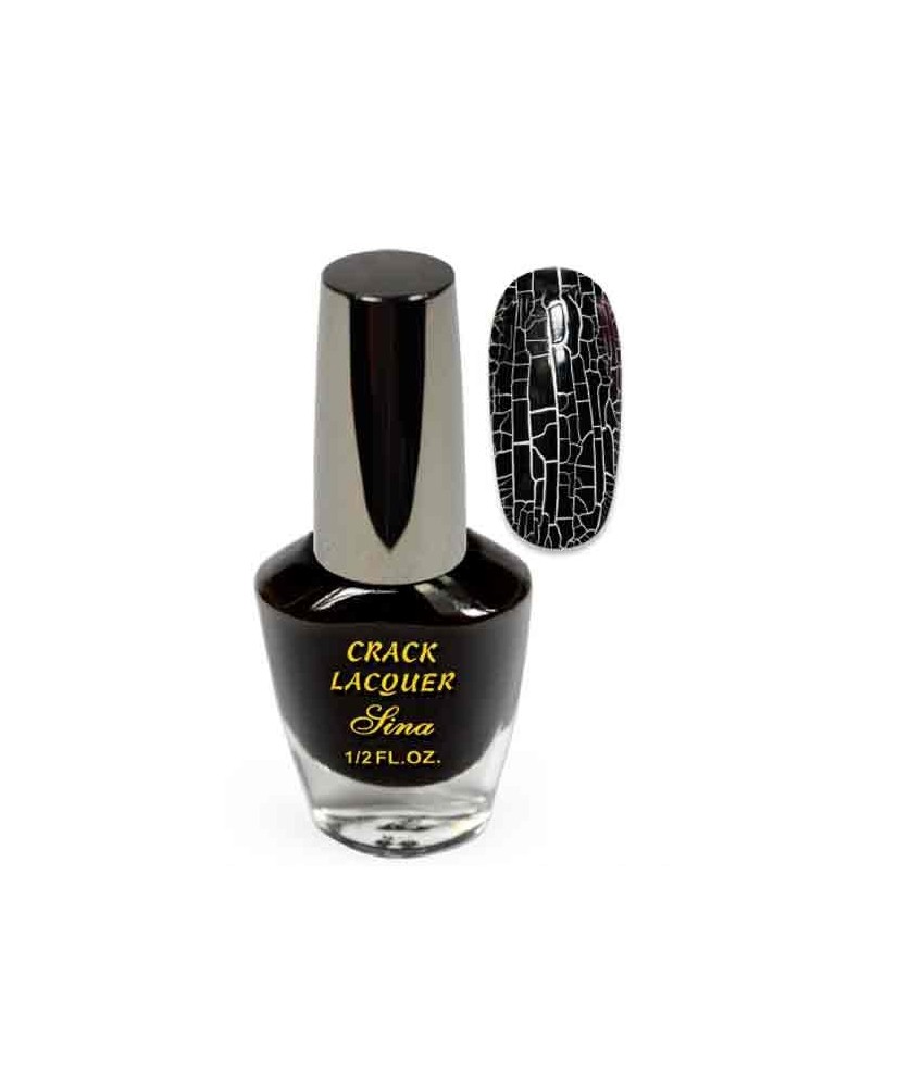 Vernis Crak Noir (14ml) - SINA