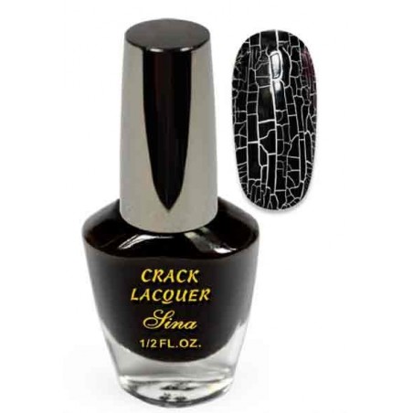 Vernis Crak Noir (14ml) - SINA