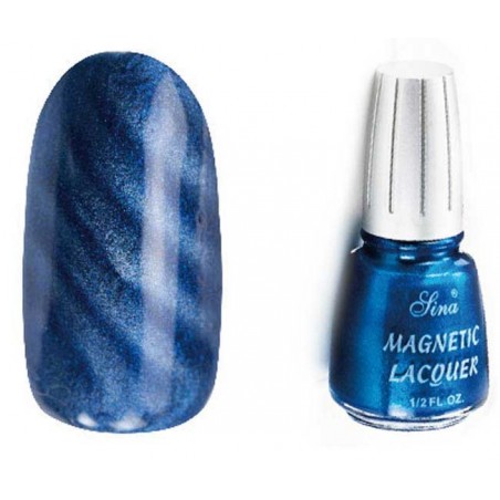 Magnetic Lacquer Bleu (14ml)  03 - SINA