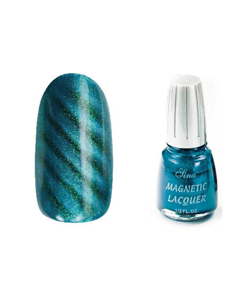 Magnetic Lacquer Vert (14ml)  08 - SINA