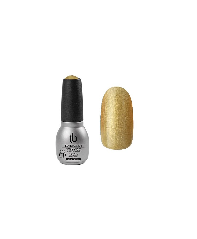 Gel/Vernis All-In-1 (14ml) Color Strass Or - IB