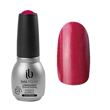 Gel/Vernis All-In-1 (14ml) Color Rouge Nacré - IB