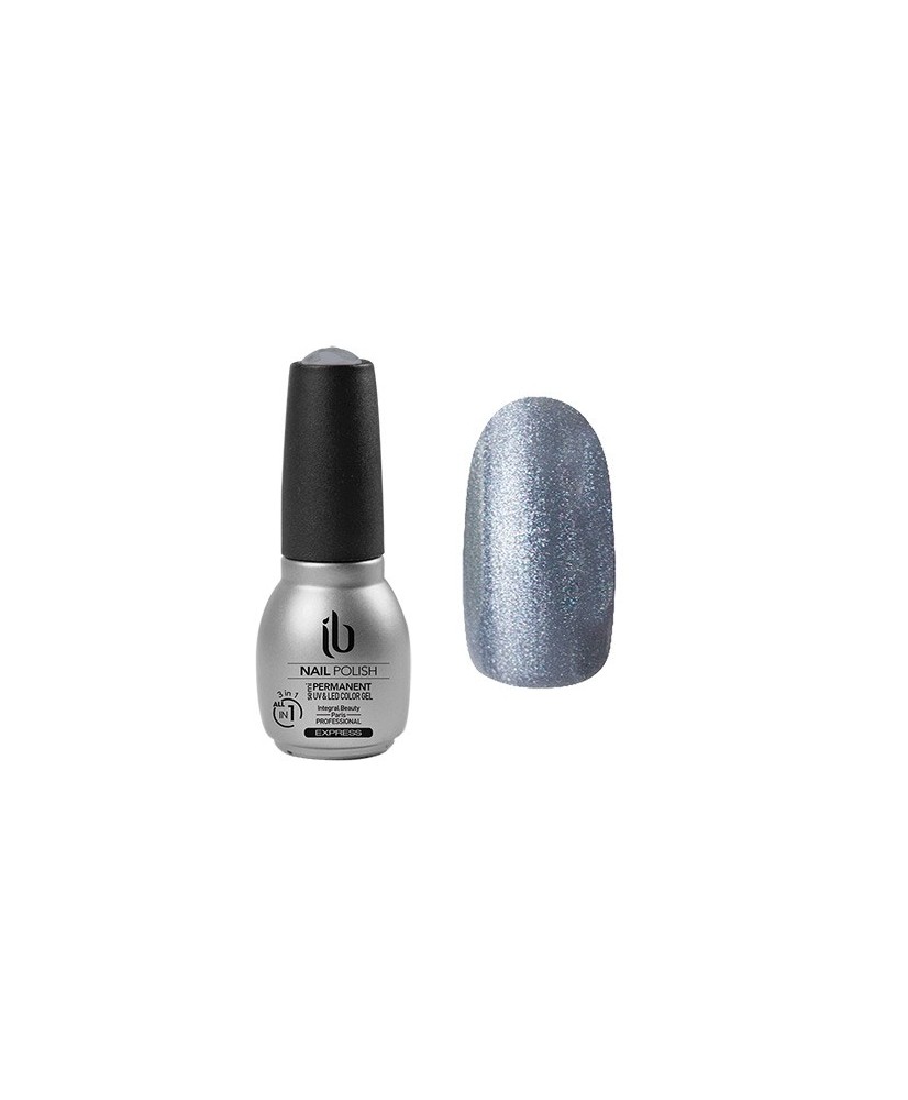 Gel/Vernis All-In-1 (14ml) Color Strass Argent -IB