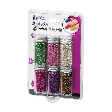 Art-Nail CAVIAR 6 FLAC 18gr KIT-2    6 coloris