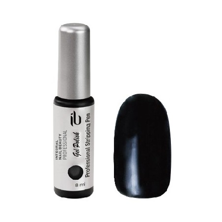 UV-Gel Stripping pour Dessin Noir 8ml - IB