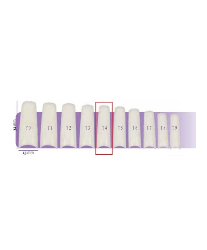 Faux Ongles X50 Capsulpro T4 Aphrodite 10,5X29,5Mm
