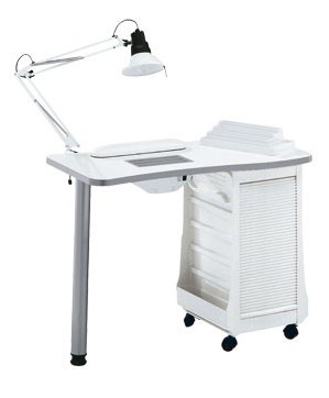 X-Table Manikit Blanche Base Avec Aspirateur