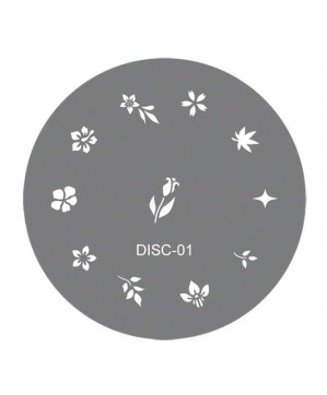 Stamp Tamponage Pochoir Disc-01 - SINA