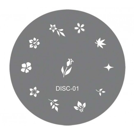 Stamp Tamponage Pochoir Disc-01 - SINA