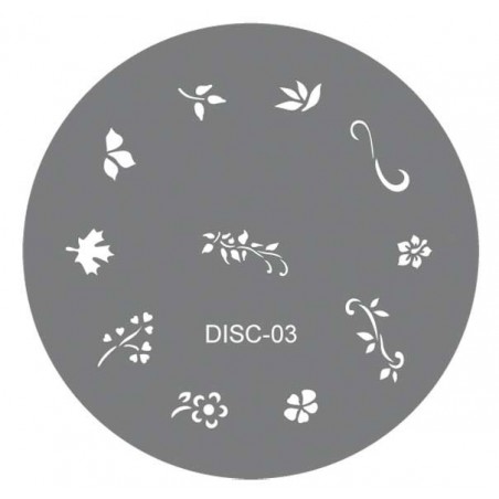 Stamp Tamponage Pochoir Disc-03 - SINA