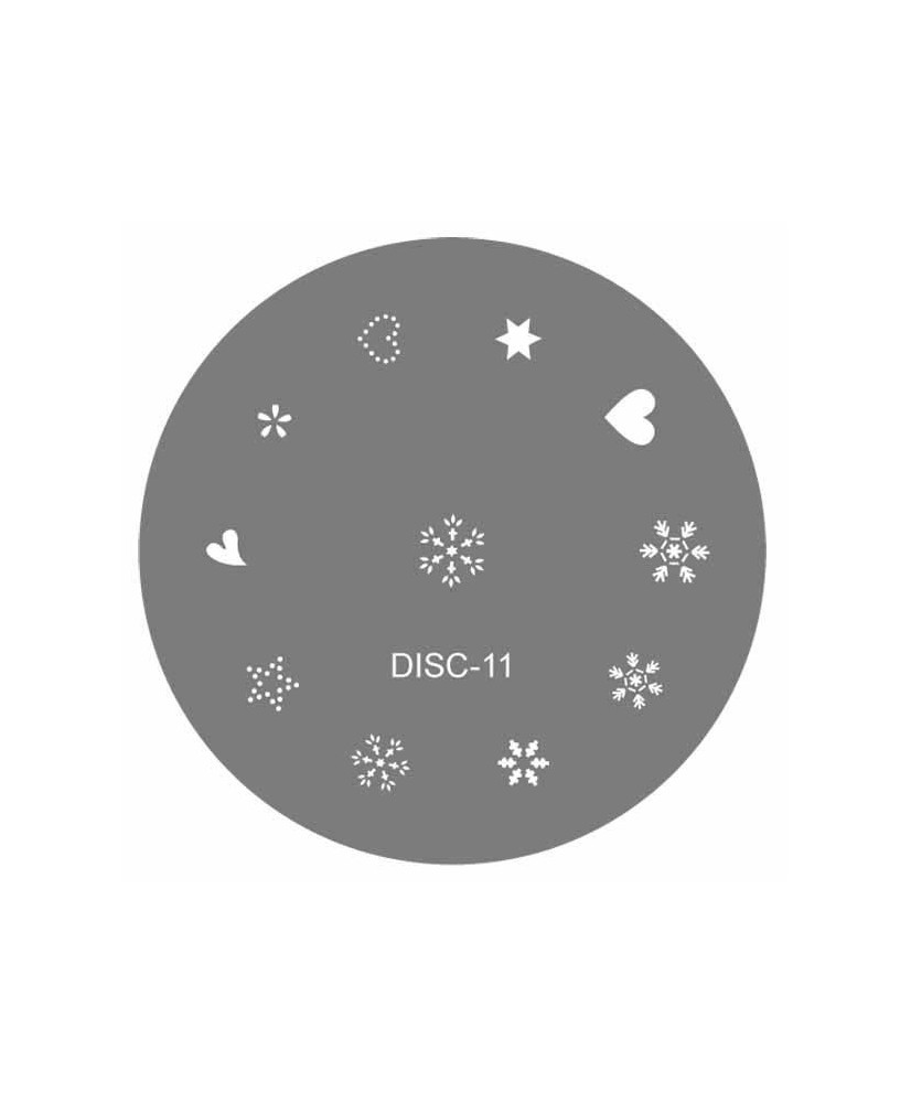 Stamp Tamponage Pochoir Disc-11 - SINA