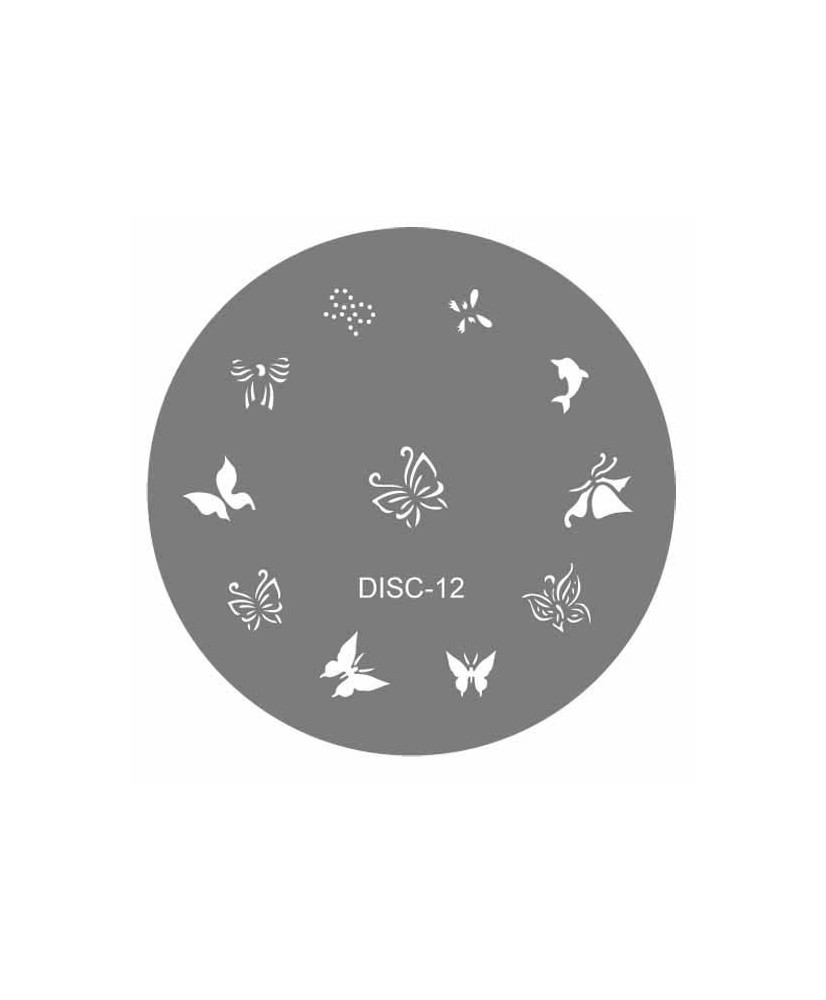 Stamp Tamponage Pochoir Disc-12 - SINA